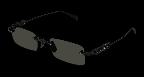 GUCCI 52 Sunglass Man Metal Accessories